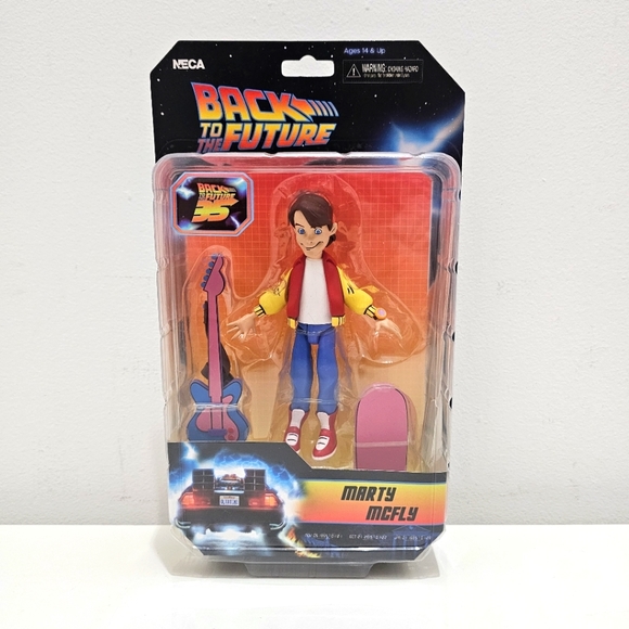 Toys | Neca Back To The Future The Animated Series Toony Classics Marty ...
